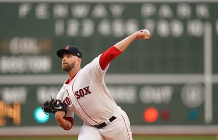 Jun 12, 2023; Boston, Massachusetts, USA; Boston Red Sox starting pitcher James Paxton (65) throws a pitch against the Colorado Rockies in the first inning at Fenway Park. Mandatory Credit: David Butler II-USA TODAY Sports