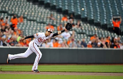 Manny Machado of the Baltimore Orioles