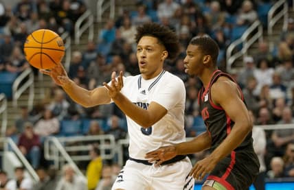 Nevada guard Darrion Williams passes the ball against San Diego State guard during the first half of a basketball game played at Lawlor Events Center in Reno, Nev., Tuesday, Jan. 31, 2023.

San Diego St At Nevada Basketball 02 Copy Copy