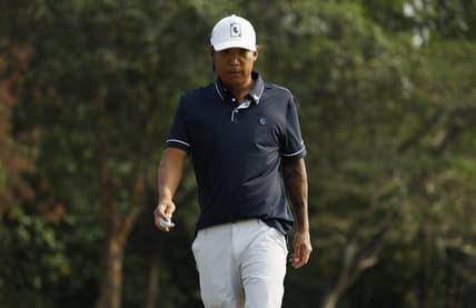 [US, Mexico & Canada customers only] March 8, 2024; Hong Kong; Anthony Kim during the first round of LIV Golf Hong Kong golf tournament at Hong Kong Golf Club. Mandatory Credit: Tyrone Siu/Reuters via USA TODAY Sports