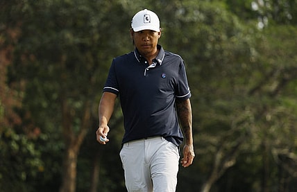 [US, Mexico & Canada customers only] March 8, 2024; Hong Kong; Anthony Kim during the first round of LIV Golf Hong Kong golf tournament at Hong Kong Golf Club. Mandatory Credit: Tyrone Siu/Reuters via USA TODAY Sports