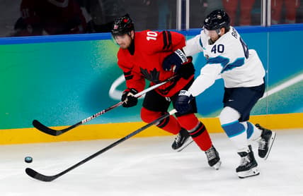 Olympics: Ice Hockey-Men Semifinal- CAN-FIN, montreal canadiens nick suzuki