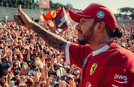 Ferrari F1 Lewis Hamilton Tfosi Emilia Romagna GP Imola 2025