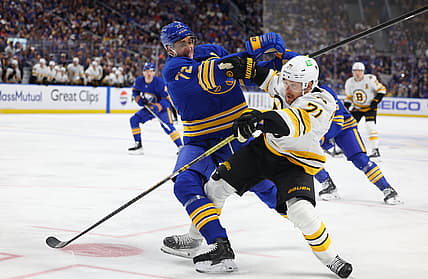 NHL: Stanley Cup Playoffs-Boston Bruins at Buffalo Sabres