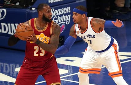 LeBron James Carmelo Anthony top 100 NBA