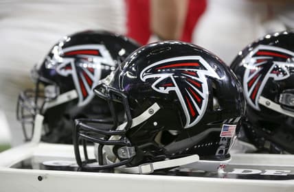 Atlanta Falcons helmets