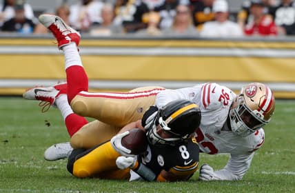 San Francisco 49ers' Trent Williams, Pittsburgh Steelers