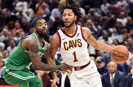 Cleveland Cavaliers point guard Derrick Rose