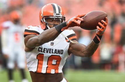 Cleveland Browns receiver Kenny Britt