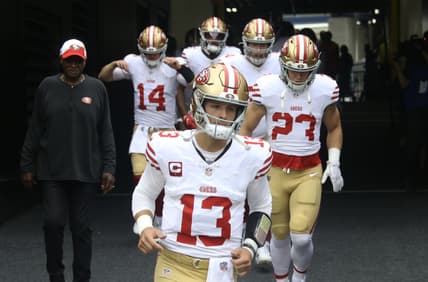 San Francisco 49ers' Brock Purdy
