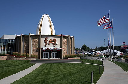 General view of the Pro Football Hall of Fame