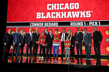 Chicago Blackhawks draft pick Connor Bedard