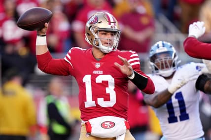 San Francisco 49ers' Brock Purdy