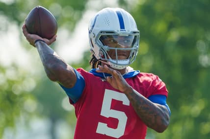 Anthony Richardson, Indianapolis Colts training camp
