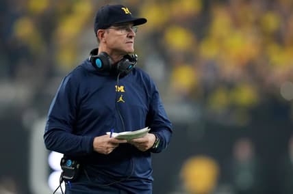 Michigan Wolverines coach Jim Harbaugh