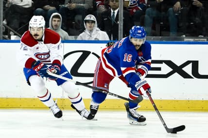 NHL: Montreal Canadiens at New York Rangers, vincent trocheck montreal canadiens trade target