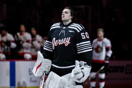 NHL: Ottawa Senators at New Jersey Devils