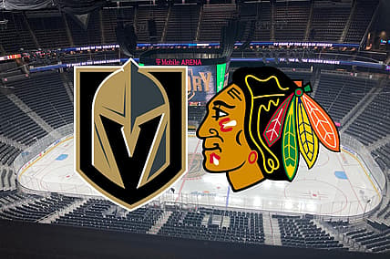 Vegas Golden Knights Chicago Blackhawks HOME