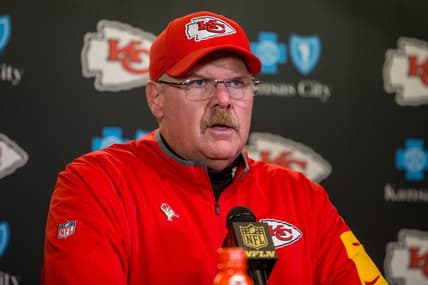 Kansas City Chiefs head coach Andy Reid