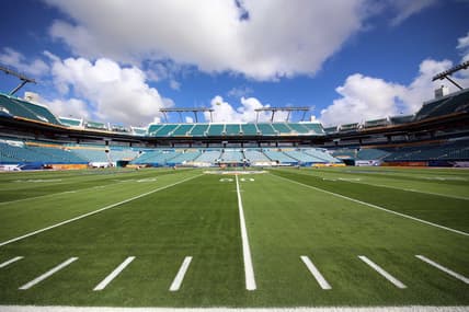 Dolphins' Hard Rock Stadium general view