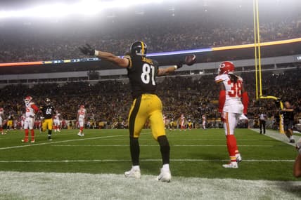 Steelers TE Jesse James looks on the verge of breaking out.
