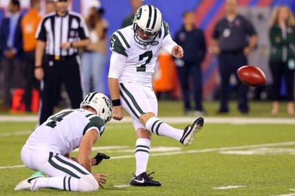 New York Jets kicker Chandler Catanzaro