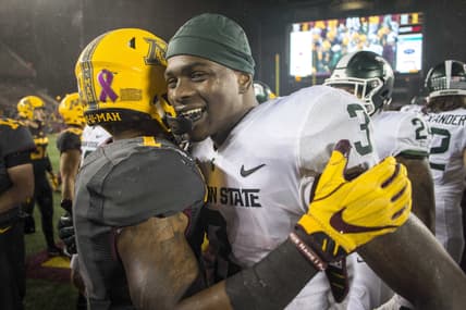 Michigan State's LJ Scott should probably stop getting arrested.