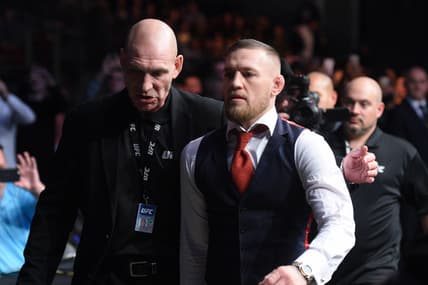 Conor McGregor ejected at Bellator 187
