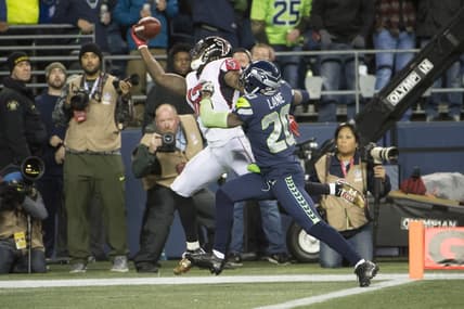 Atlanta Falcons receiver Mohamed Sanu on Monday Night Football
