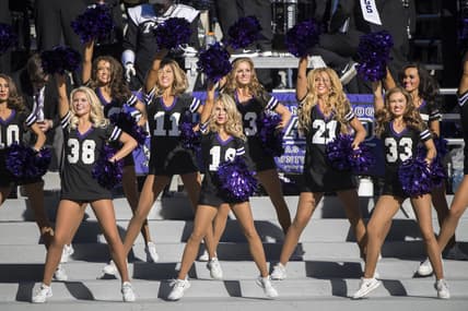 TCU showgirl dancers cheerleaders