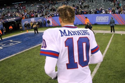 Giants quarterback Eli Manning