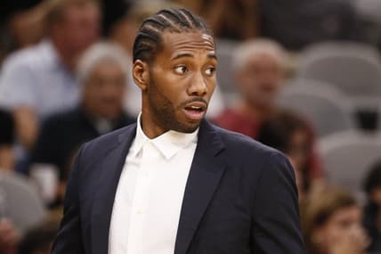 Spurs forward Kawhi Leonard
