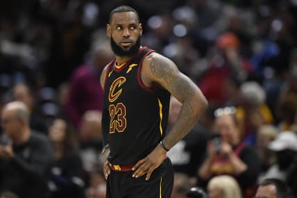 Cavaliers forward LeBron James
