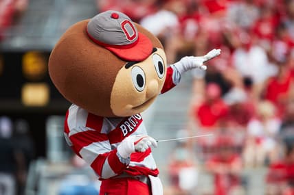 Ohio State marching band against Oregon State