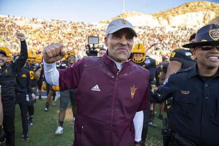 Arizona State Sun Devils coach Herm Edwards