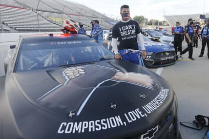 NASCAR driver Bubba Wallace