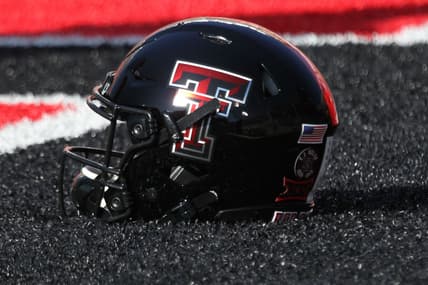 Texas Tech Red Raiders football helmet