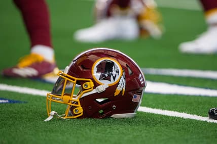 Washington Redskins football helmet