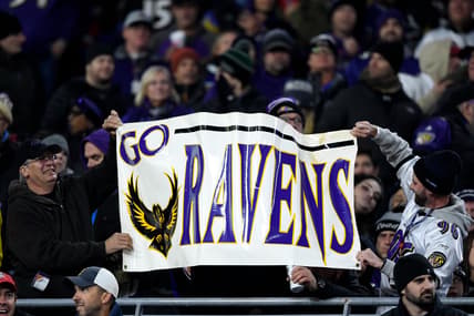Baltimore Ravens fans at M&T Bank Stadium
