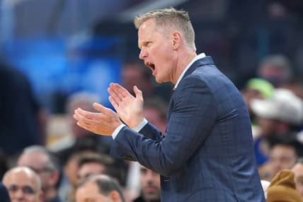 Golden State Warriors head coach Steve Kerr