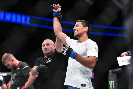 Davey Grant during UFC Fight Night