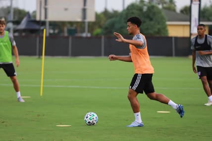 FC Dallas training ahead of the start of the 2020 MLS season