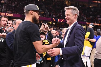 Golden State Warriors Stephen Curry Steve Kerr NBA Finals