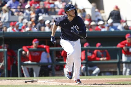 C.J. Cron of the Detroit Tigers