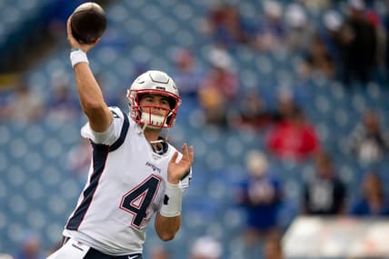 New England Patriots quarterback Jarrett Stidham