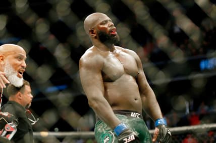 Jairzinho Rozenstruik during UFC Fight Night