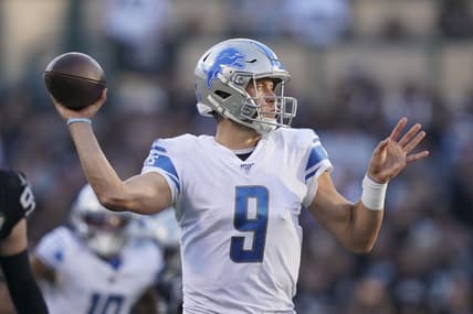 New England Patriots quarterback Matthew Stafford?