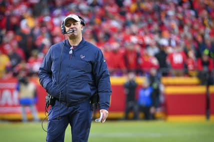Texans head coach Bill O'Brien during game against Chiefs