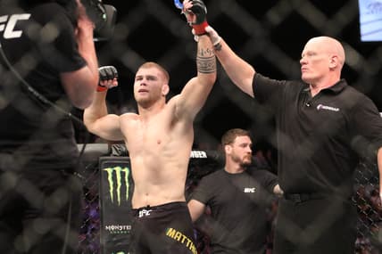 Jake Matthews during UFC Fight Night