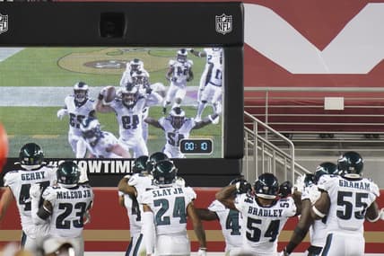 Philadelphia Eagles players vs. 49ers on Sunday Night Football